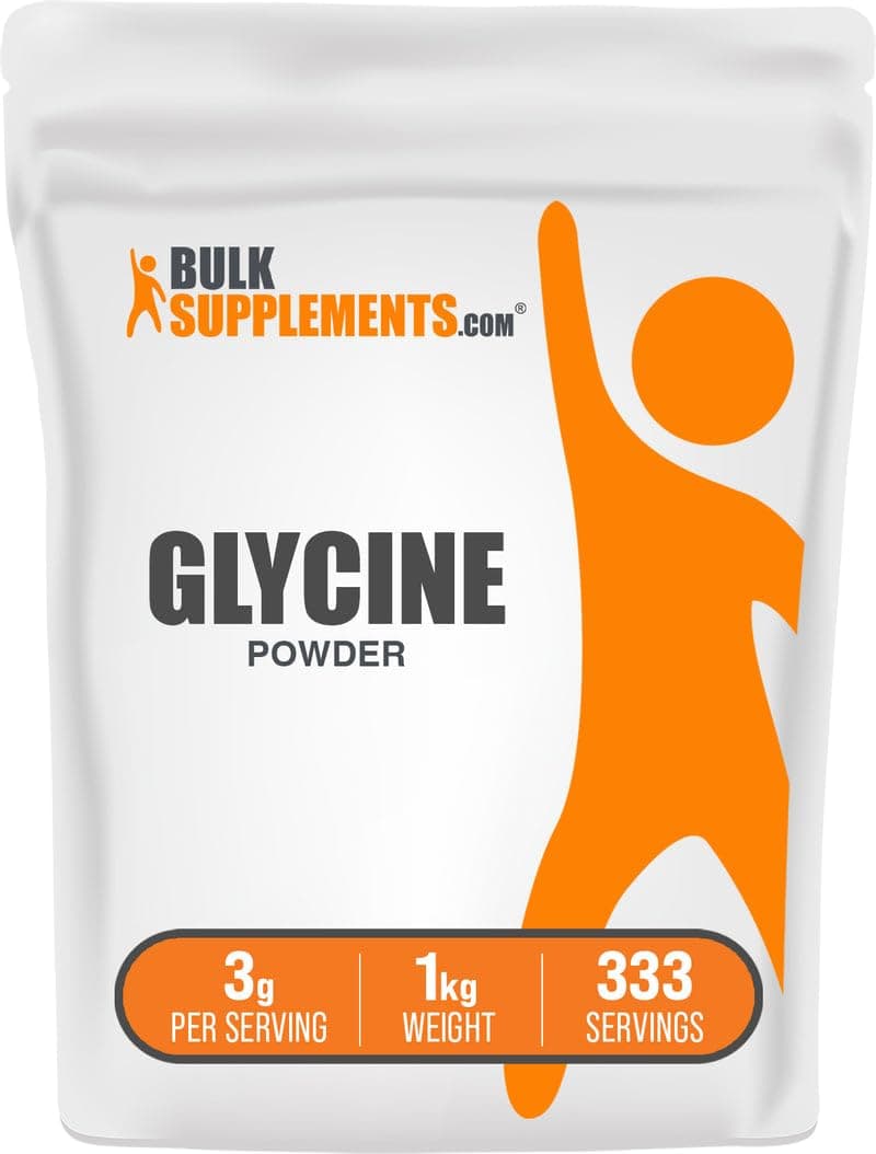 com Glycine Powder - Glycine Supplements, Amino Acid Supplement - Unflavored & Gluten Free, 3g per Serving, 1kg (2.2 lbs) (Pack of 1)