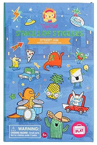 Tiger Tribe stickerset Gekke figuren