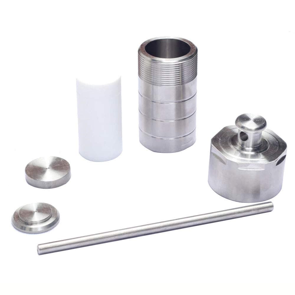 Hydrothermal Synthesis Autoclave Reactor Teflon Lined 304 Steel Hydrothermal PTFT Hydrothermal Reactor Hydrothermal Autoclave Reactor PTFE Lined Vessel (100ml)