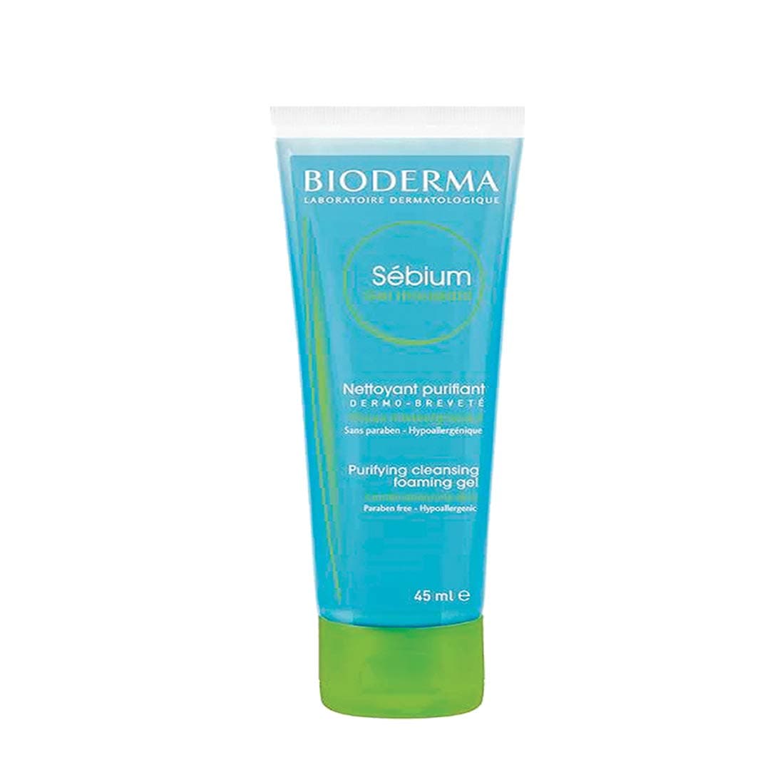 Sebium Gel Moussant Purifying Cleansing Foaming Gel Combination To Oily Skin, 45ml
