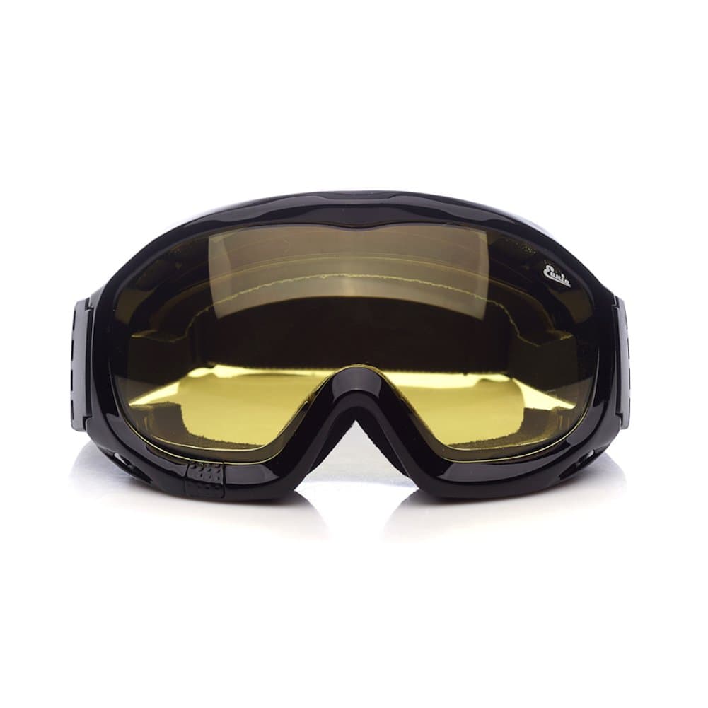 - 'Fit Over Glasses' Anti-fog Riding Goggles with Sponge Liner Adjustable Elastic Headband