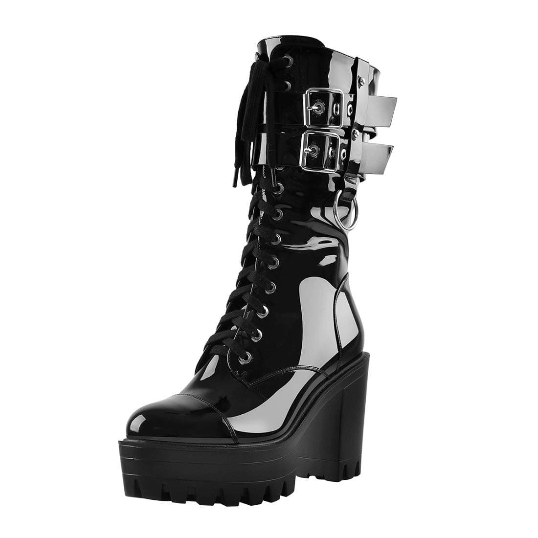 Women's Ankle Calf High Zip Up Cool Boots