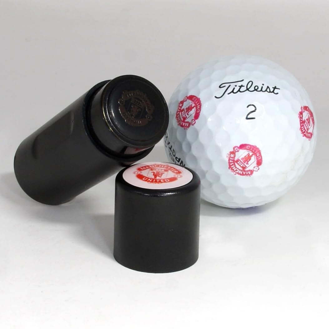 Manchester Football Man U Design Golf Ball Stamper Stamp Marker Personalize your Golf Balls Red Red Devils