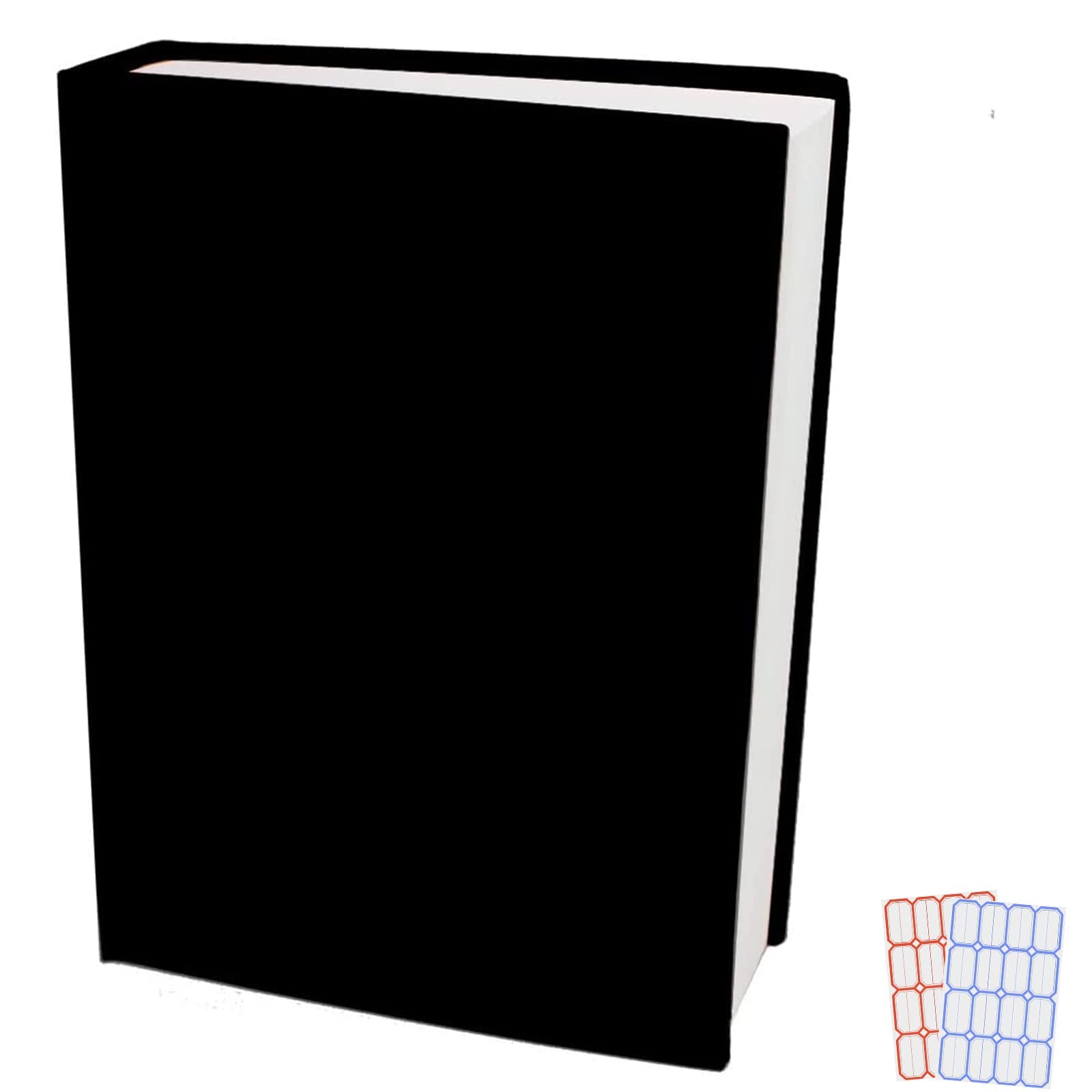 Anseal Stretchable Jumbo Book Covers, Washable Durable Reusable Book Protector fits Hardcover Textbooks up to 9.5" X 14" Office Supply with Free Sticker Labels 1 Pack