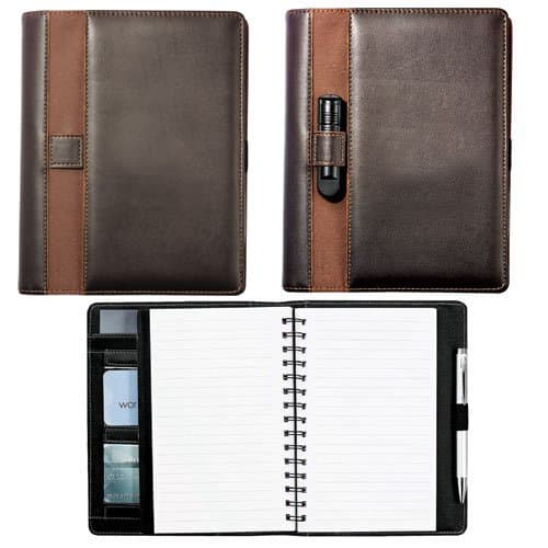 Stratford Executive Memo Pad JournalBook (set of 2)- BROWN