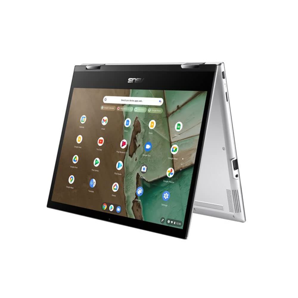 ASUS Flip CM3200FM 12" 2 in 1 Chromebook - MediaTek Kompanio 8192 2.2GHz Processor 4GB RAM 64GB eMMC, Chrome OS Mineral grey - CM3200FM1A-HW0025