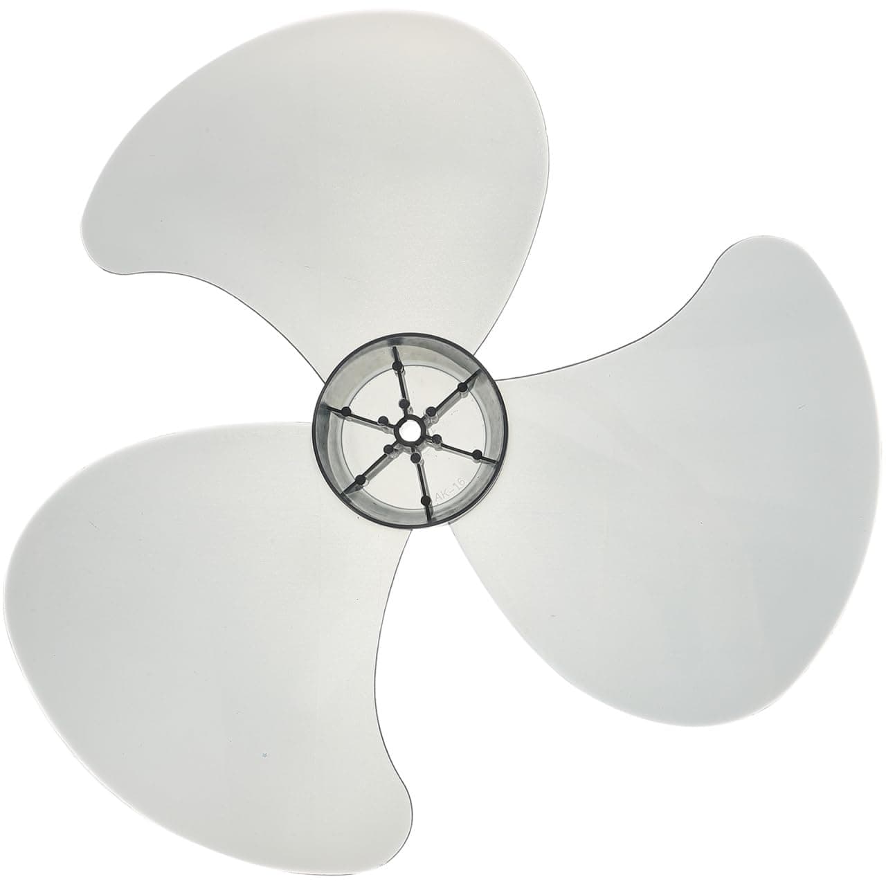 VOSAREA Plastic Fan Blade Replacement: 3 Leaves Household Standing Fan Leave Replacement with Nut Cover for Standing Pedestal Table Style