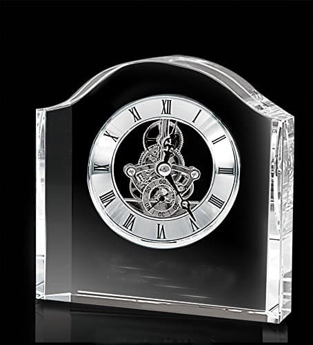 Main Street Merchandise Kide Elegant Crystal Desk Clock