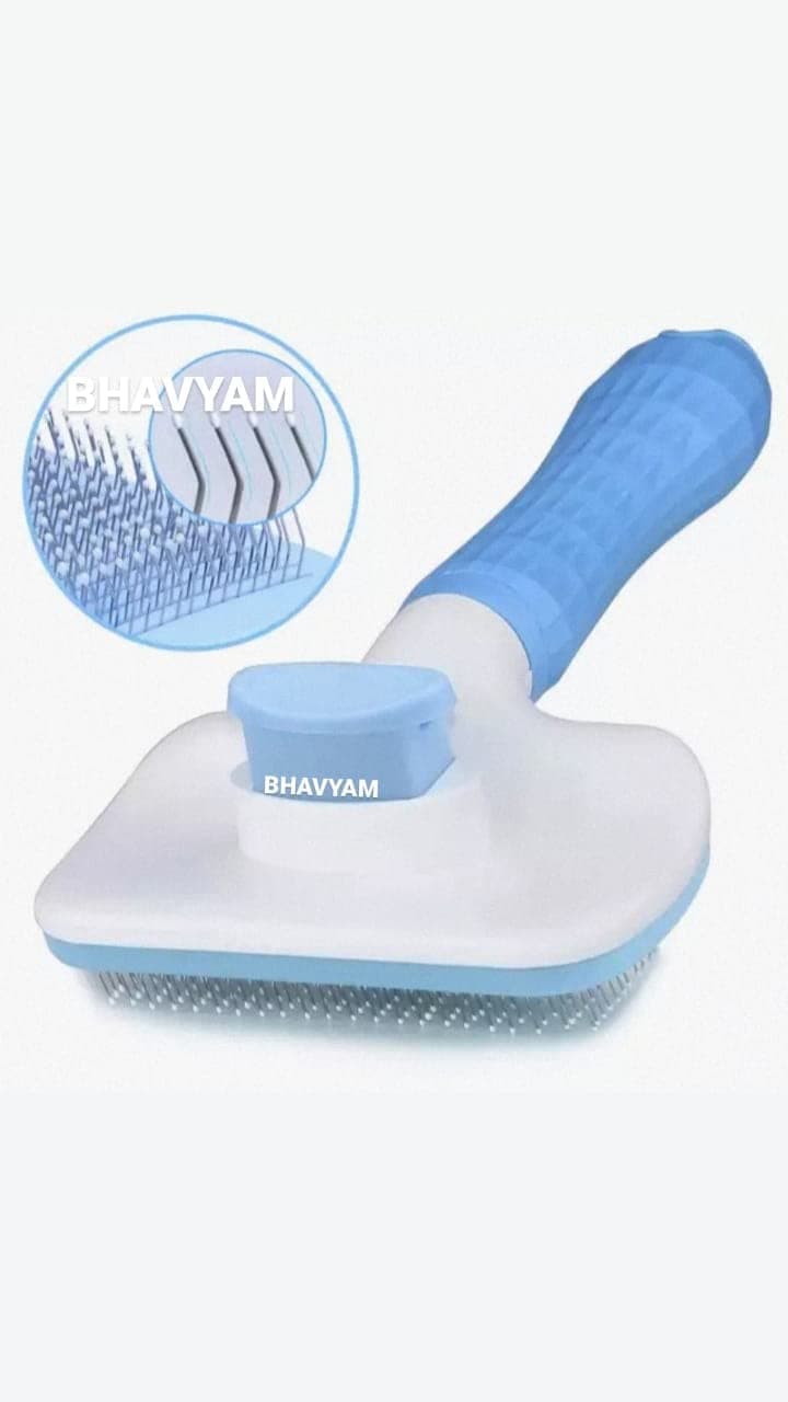 plastic self cleaning slicker brush comb for dog cat puppy pet grooming brush deshedding tool,hair shedding brush for dogs pet care comb,dog comb for short hair(1pcs/multicolour)