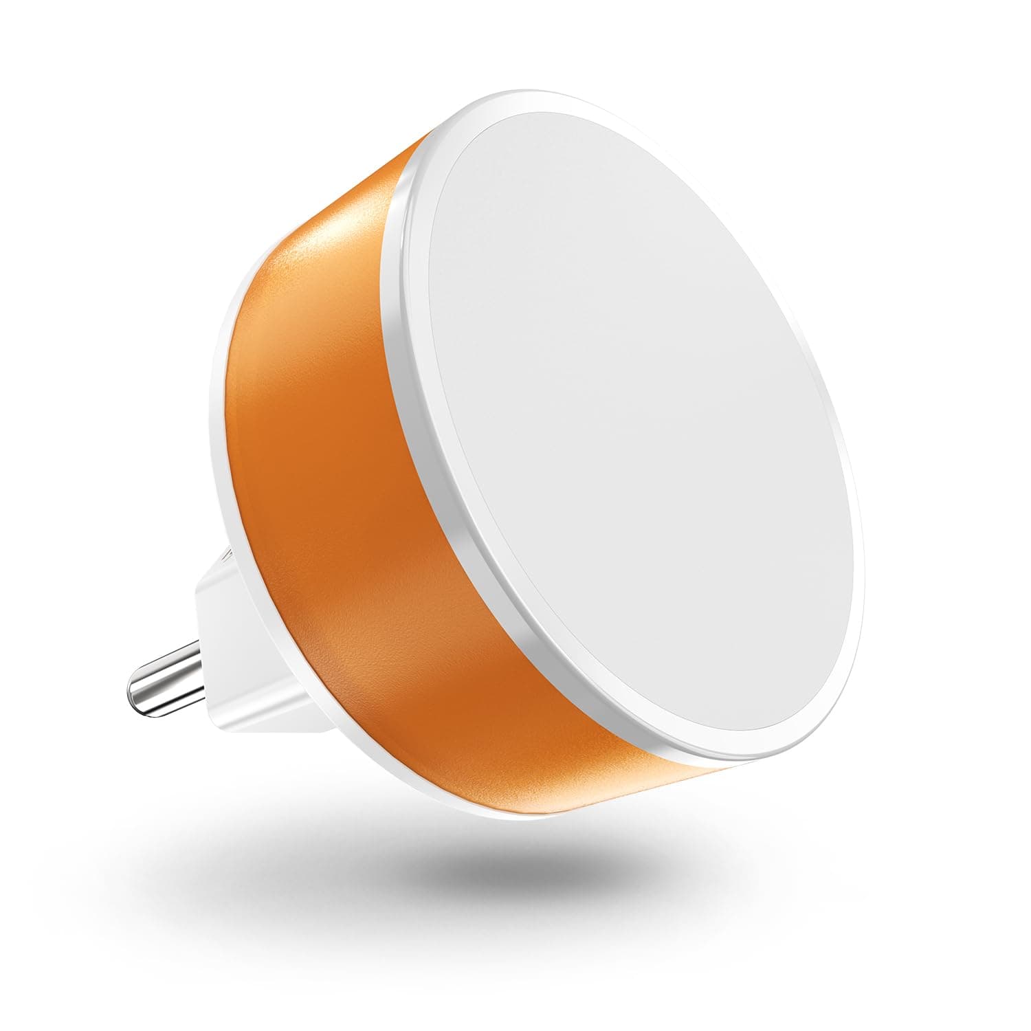 GM 3032 Nano LED Night Lamp, 0.5W Plug-in Night Light with Soft Ambient Glow for Bedroom, Kids Room, Hallway, Energy-Efficient, Long Life LED, Compact Design, White (1)