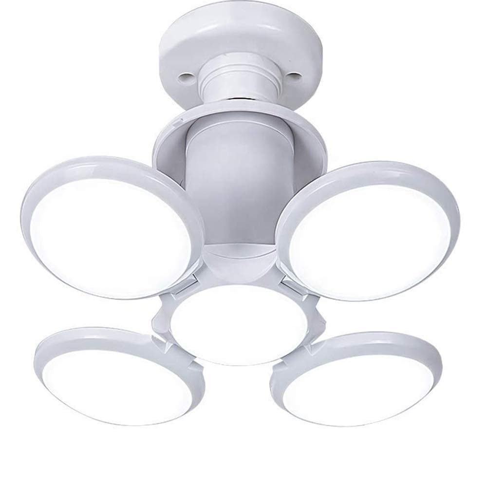 OLIZA Foldable 40W Home Ceiling Football Shape B22 Base LED Lamp (White)