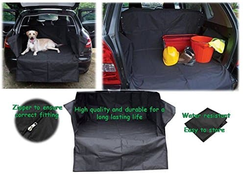Car Boot Liner & Lip Protector, Bumper Protector Heavy Duty Protective Water resistant Liner dog pet floor Mat Universal fit