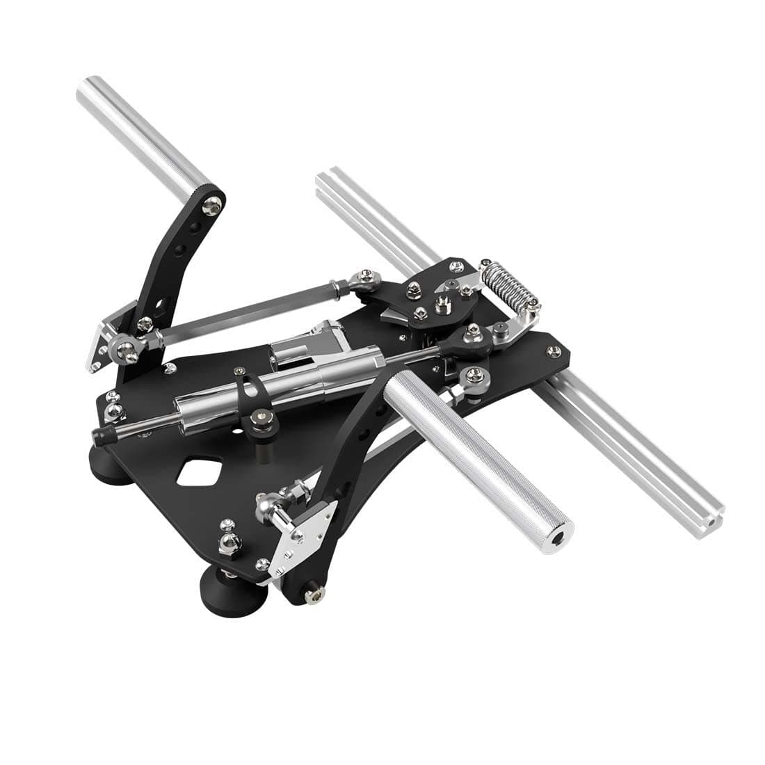 WUGU SN-1 Flight Rudder Pedals, Multi-Function Adjustable Pedals, Hall Sensor, Plug-And-Play, US8 Interface, Helicopters Flight Rudder Pedals