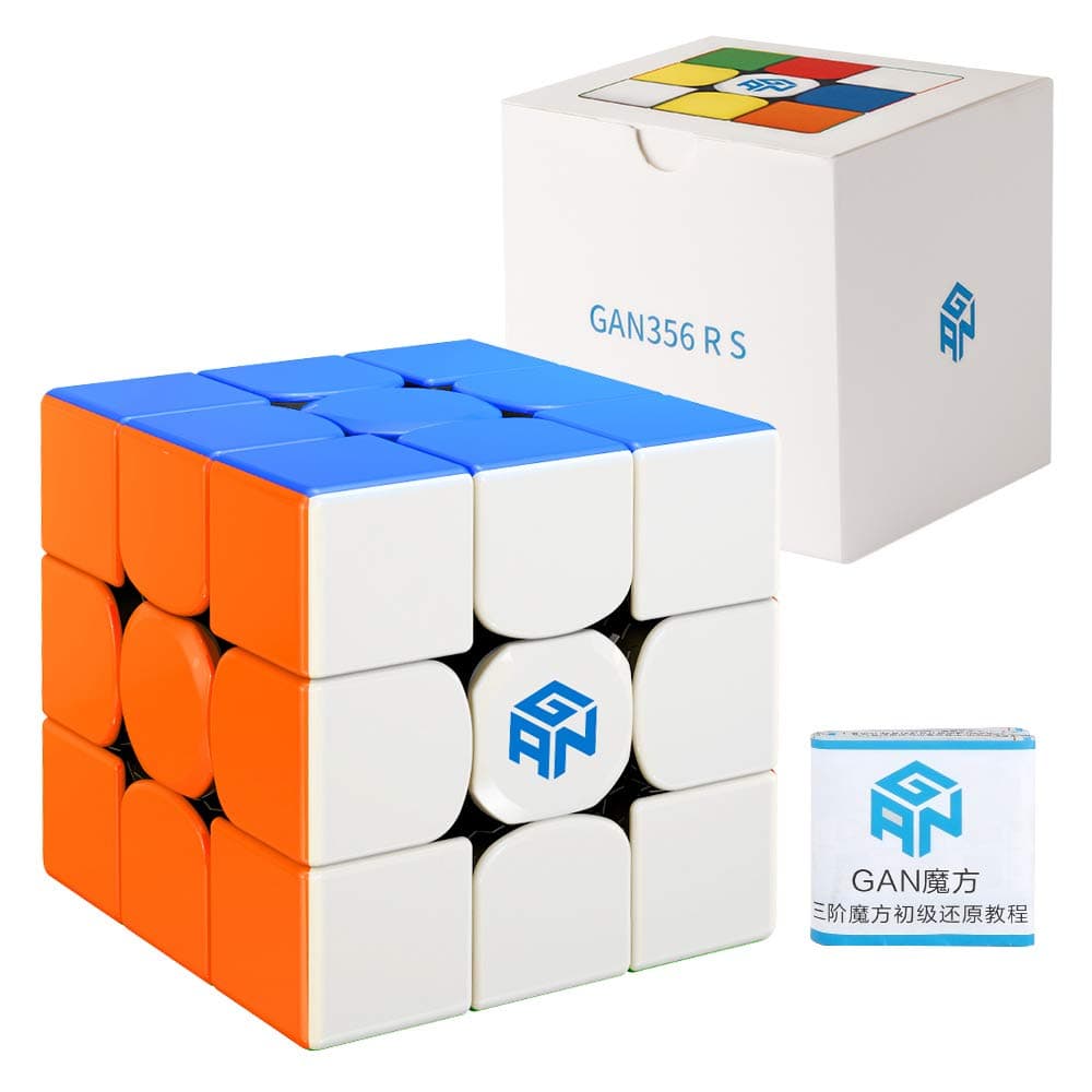 Coogam GAN 356 R S Speed Cube Gans 356R 3x3 Stickerless Gan356 RS 3x3x3 Speedcube GES V3 System