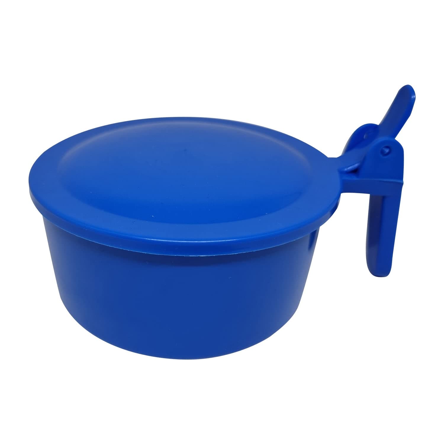Sahyog Wellness PVC Slovia Spitting Mug with Lid Sputum Pot with Plastic Cover,100 ML (Blue)