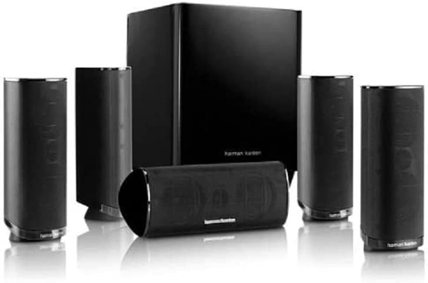 Kardon HKTS 16BQ 5.1 Channel Home Theater Speaker Package (Black)