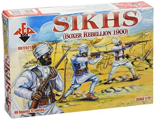 Red Box 1/72 Sikhs (Boxer Uprising) # 72021 by Redbox