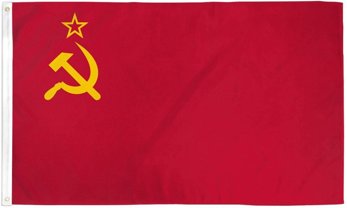 2x3 USSR Flag Soviet Union Russian Communist Party Banner Communism Pennant
