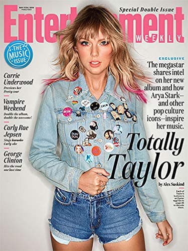 Entertainment Weekly Magazine (May 17-24, 2019) The Music Issue Taylor Swift Cover Single Issue Magazine – January 1, 2019
