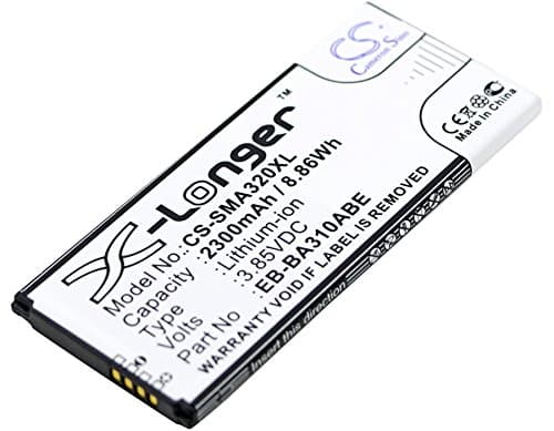 Replacement Battery for Samsung Galaxy A3 2016 Galaxy A3 2016 Duos LTE Galaxy A3 2016 LTE SM-A310 SM-A310F/DS SM-A310Y Part NO EB-BA310ABE GH43-04562A