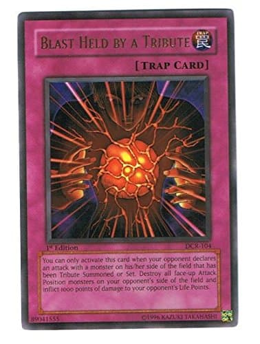 Yu-Gi-Oh! - Blast Held by a Tribute (DCR-104) - Dark Crisis - 1st Edition - Ultra Rare