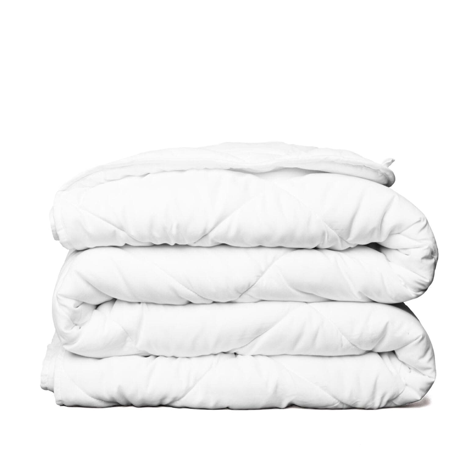 ViscoSoft All Seasons Twin/Twin XL Down Alternative Reversible Comforter - Perfect for Dorm Bedding - Breathable Premium Twin Extra Long Microfiber White Duvet Cover Insert