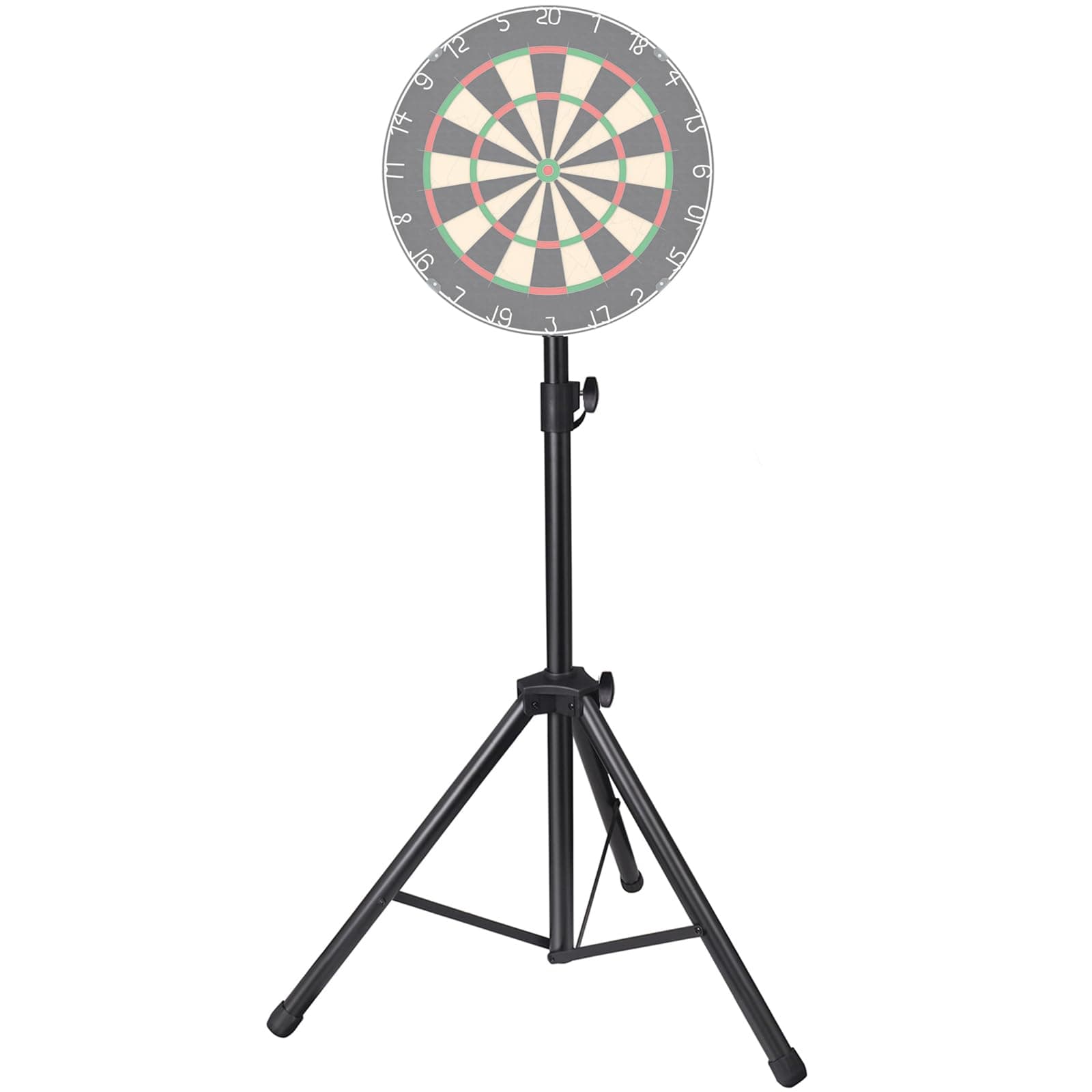 Dart Board Stand, Professional Portable Tripod DartBoard Stand for Dartboard & Electronic Dartboard,Height-adjustable Heavy Duty Travel Dartboardholder