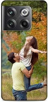 Polycarbonate Customised Mobile Back Case for Oneplus 10T 5G (Own Photo with Frame, Name, Text, Font, Color), 3D Printed Hard Mobile Back Cover for Oneplus 10T 5G, Multicolor