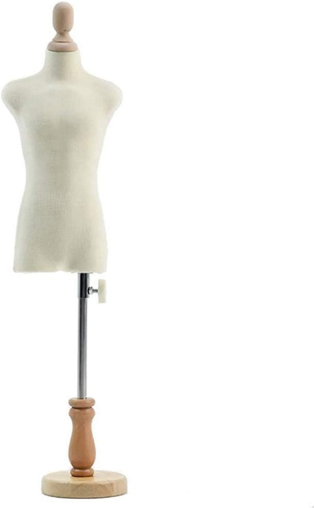 YZ-YUAN Fashion shop display Tailors Dummy mannequin Small Tailor Dummy, Doll Dress Form Display Mannequin Dressmakers Manikins Adjustable Height Decoration Dollhouse Accessories (Size : 5)