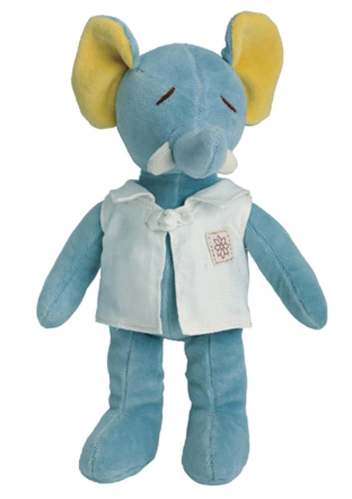 Organic Plush Fairytale Collection - 9" Baby Ellie The Elephant