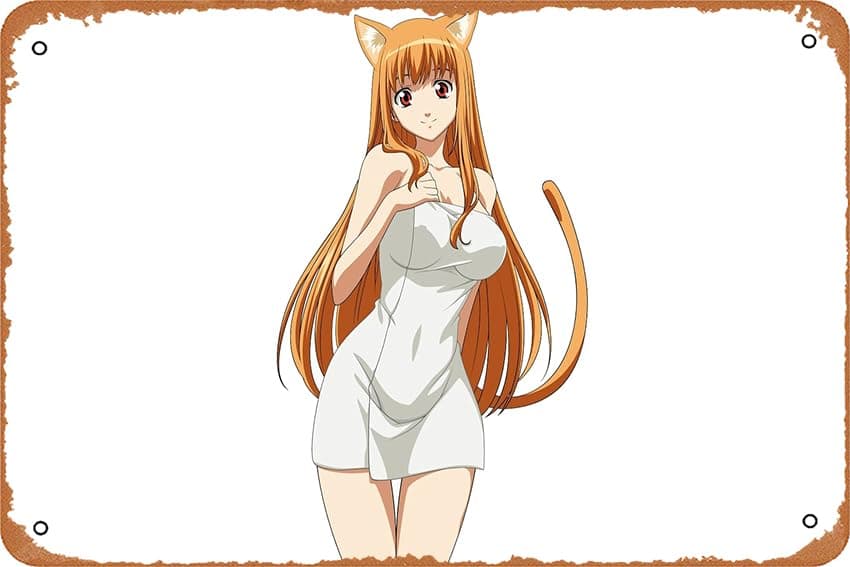 Eris (Cat Planet Cuties), Cat Planet Cuties Anime Poster Home Wall Art Decoration Retro Metal Tin Sign 8x12 inch