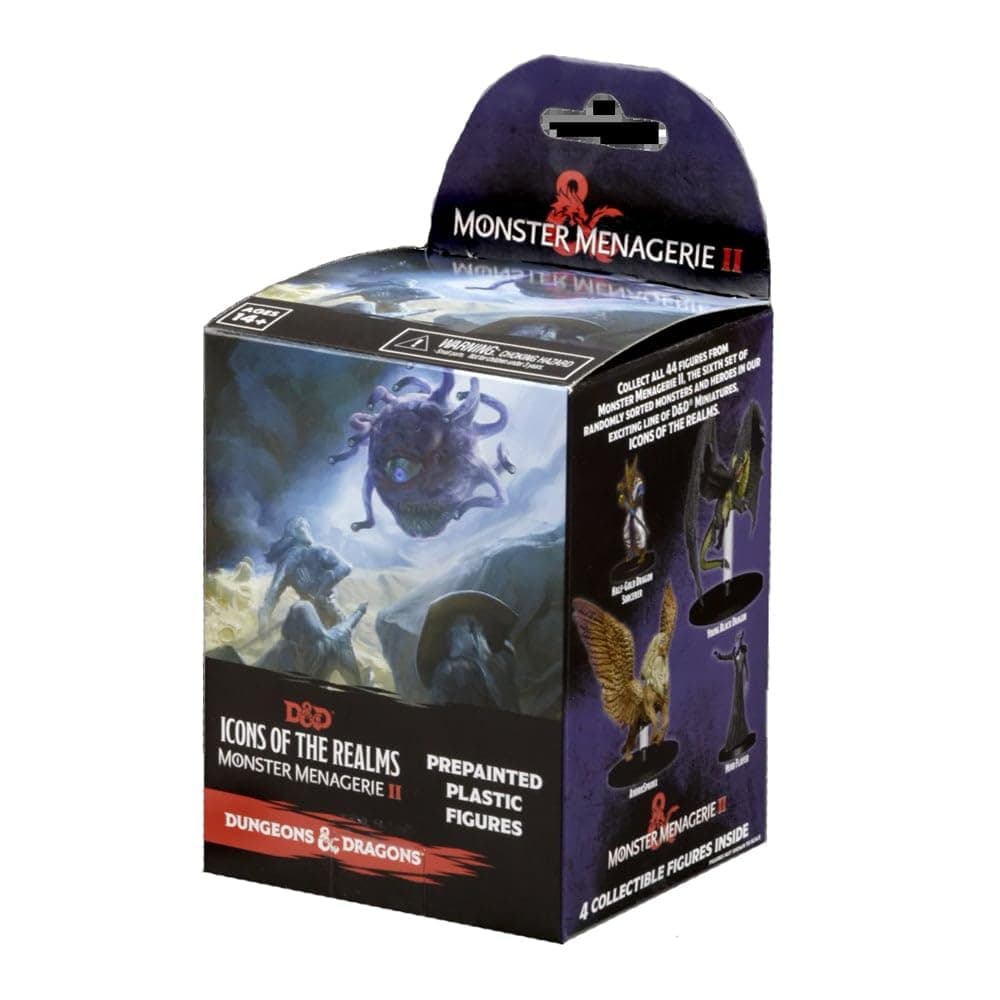 WizKids D&D® Icons of the Realms: Monster Menagerie 4 Ct. Booster