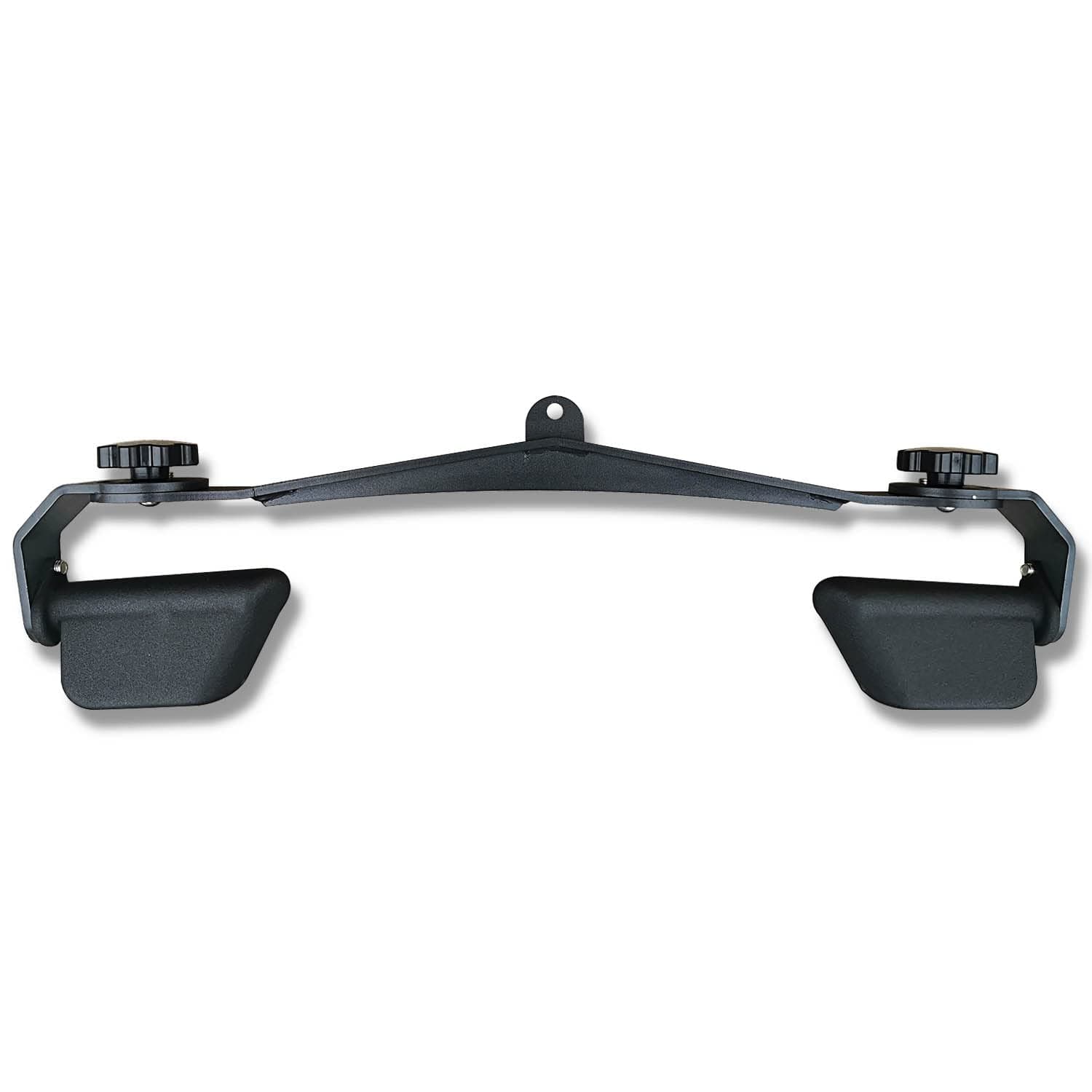 KORIKAHM Home Gym Fitness Spreader Bar, Multi-Grip Wide LAT Pull Down Attachment, Neutral Grip Handle for Cable Pulley System Machine, T-Bar Row Landmine Attachment