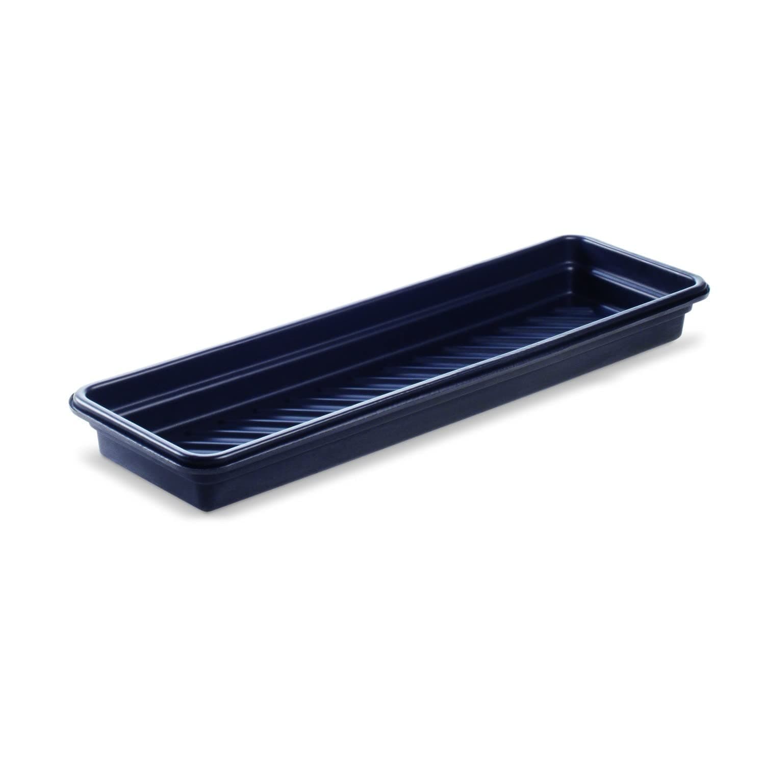 New Pig Corporation PAK918 LDPE Utility Containment Tray, 11.96 Gallon Capacity, 52-1/4" Length x 16-1/4" Width x 5" Height, Black