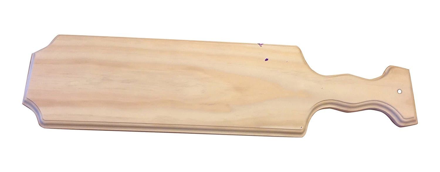 22" Fraternity / Sorority Paddle - BULK DISCOUNT Available - Unfinished Top Quality Pine - Square - Official Greek Square Shape - Made in the USA (Square Paddle, Paddle)