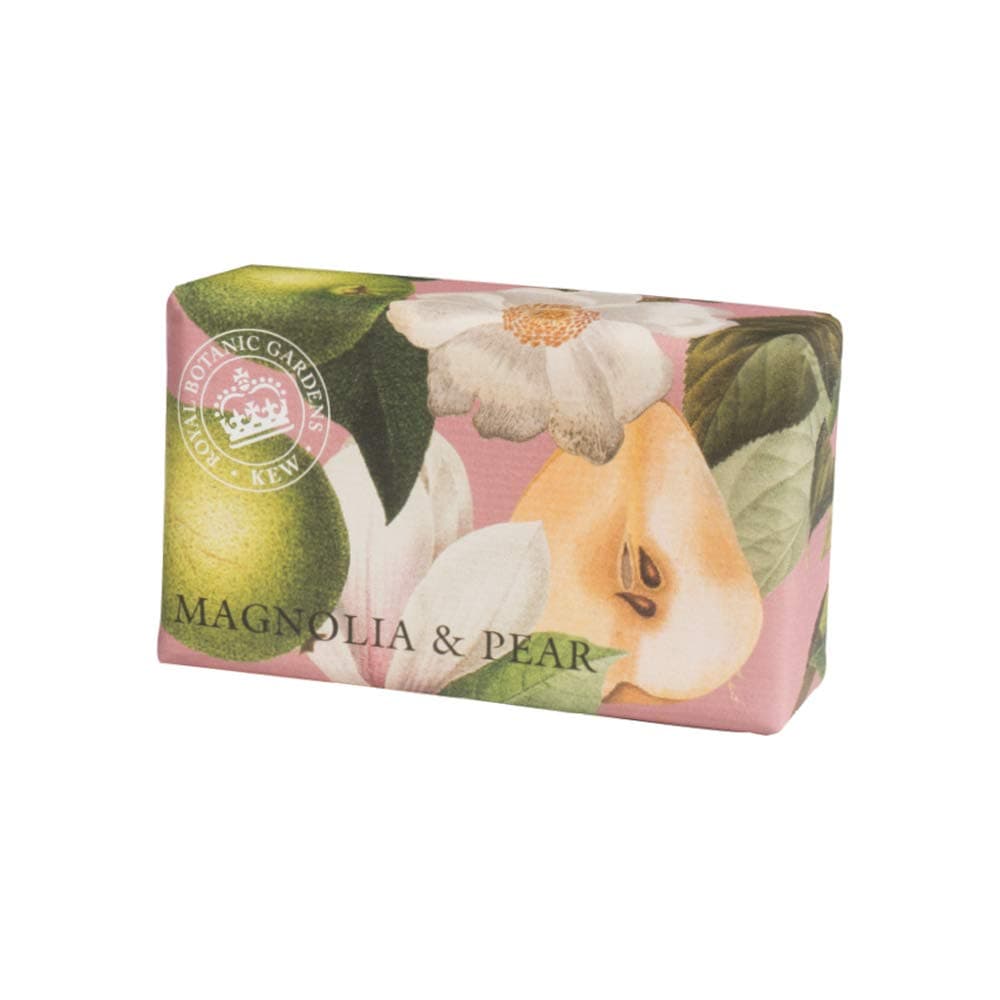 The English Soap CompanyRoyal Botanical Gardens Kew Magnolia and Pear Shea Butter Bar 240g