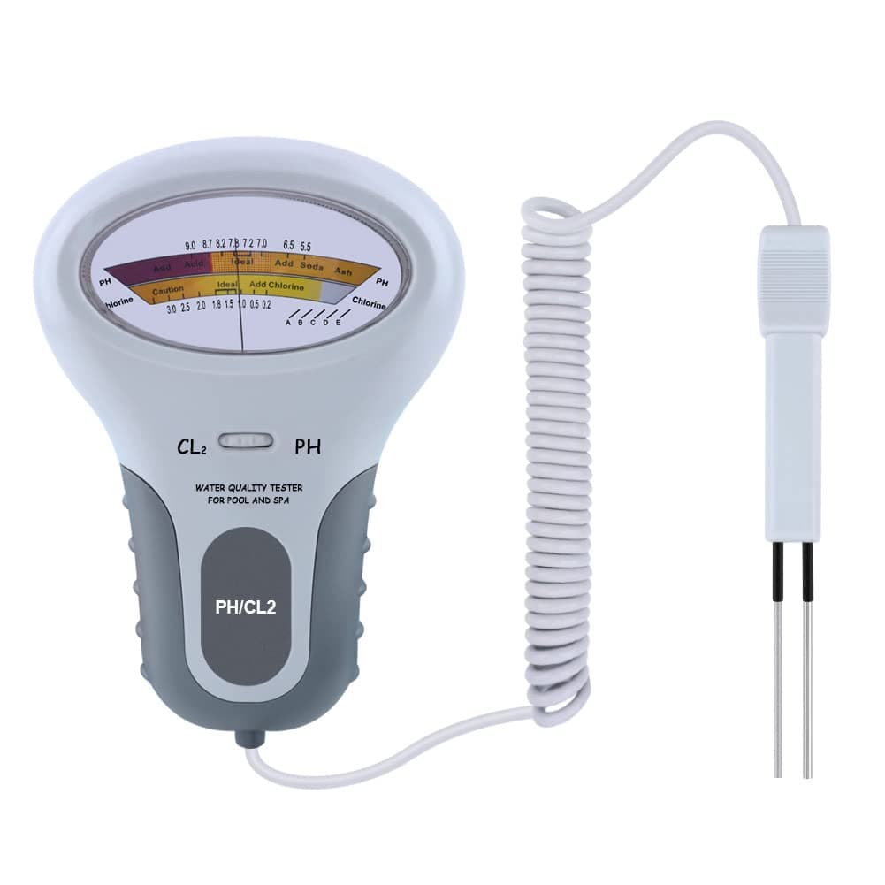 CENPEK PC102 Swimming Pool Water Quality Tester Hot Spring Pool Aquarium Portable PH Meter Residual Chlorine Detector