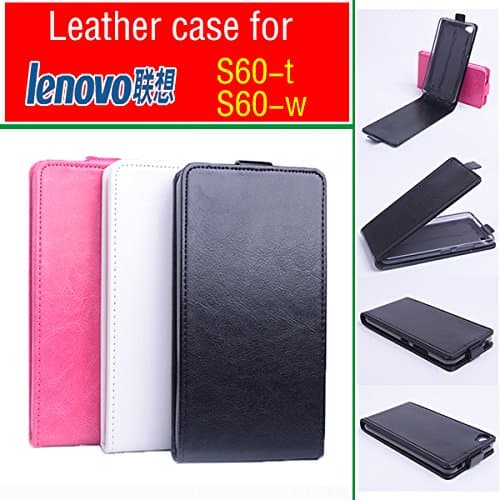 New Original Lenovo S60-T S60-W Leather Case Flip Cover for Lenovo S60T S60W Case Phone Cover In Stock --- Color:White