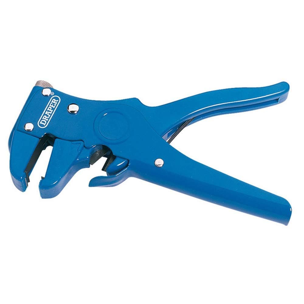 Draper 55806 Automatic Wire Stripper and Cutter, Blue