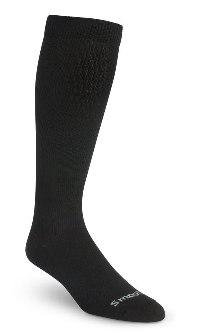 SmoothToe Graduated Compression Socks 20-30 mmHg Non-Padded Sole - Knee High (1 pair)