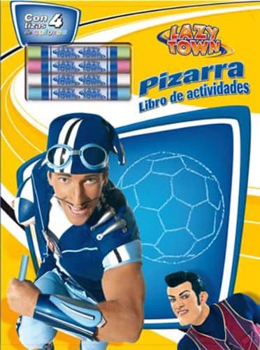 Lazytown libro de actividades pizarra (Spanish Edition) Hardcover – October 1, 2010