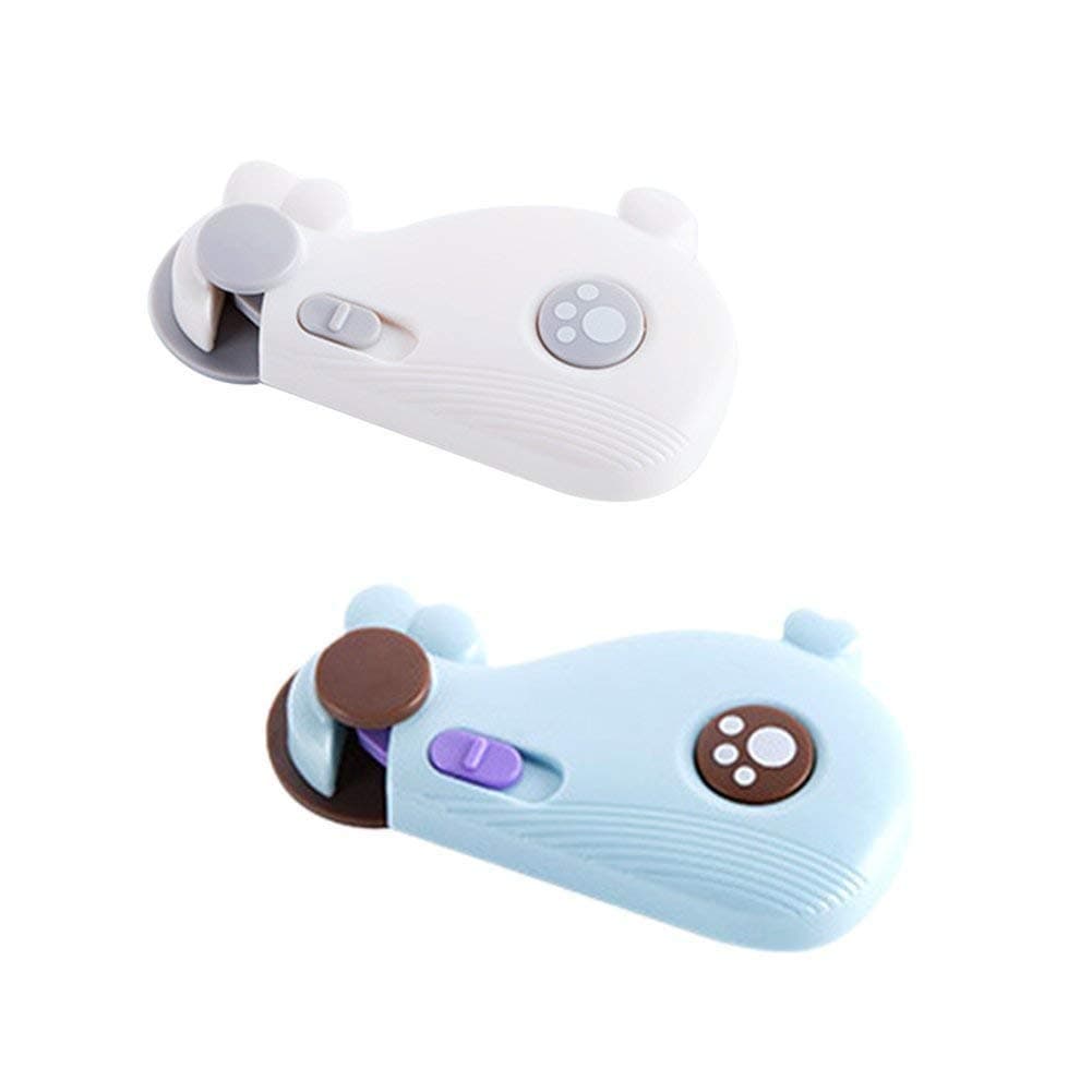 Baby Safety Locks Whale,Yatow Child Proof Lock for Drawers Sliding Closet Cupboard Doors Windows Baby Proof & Easy Install (2 Pack)