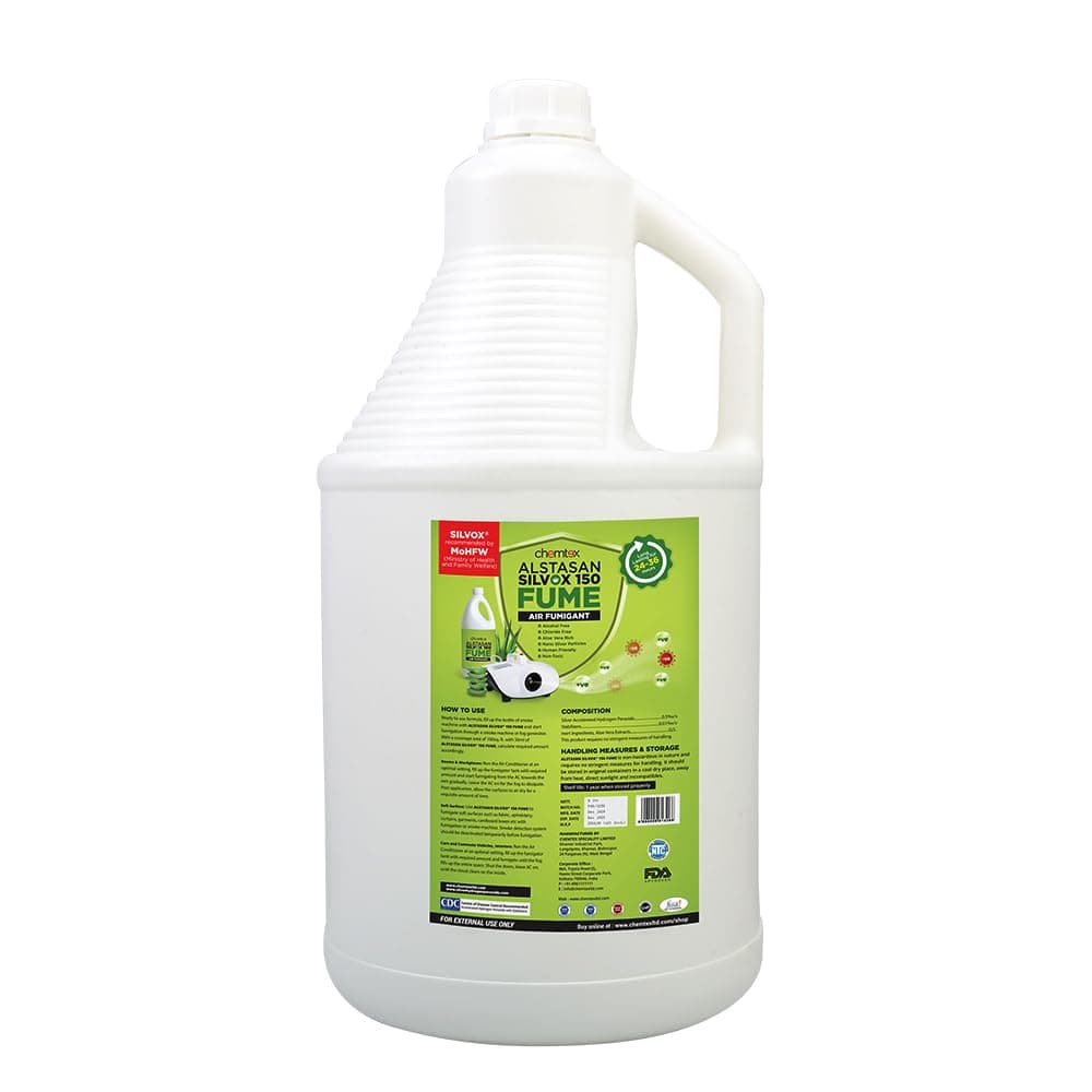 Chemtex Alstasan Silvox 150 FUME | Air Fumigation Liquid | For Use in Thermal and Fogging Machine | 6L