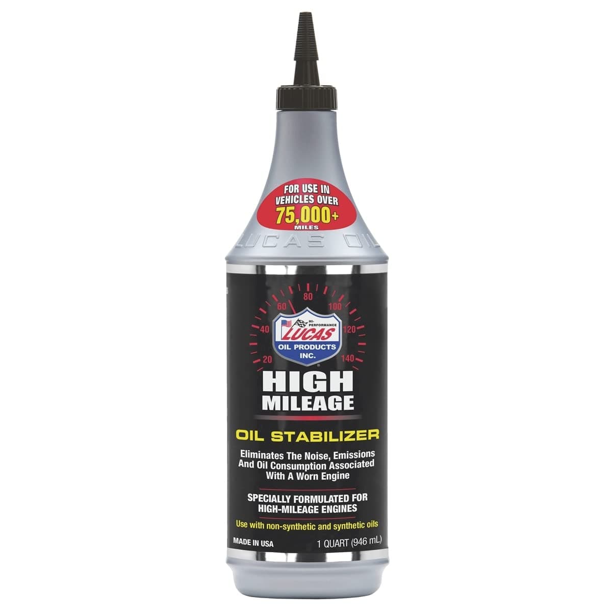 LUCAS OIL 10118 1 quart High Mileage Oil Stabilizer