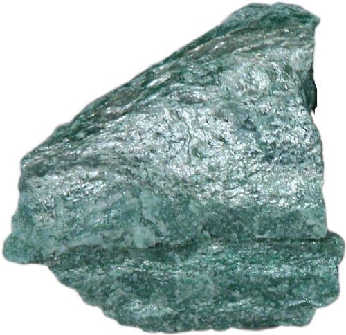 Fuchsite Green Mica Rock Mineral Specimen 2 Inch w Info Card