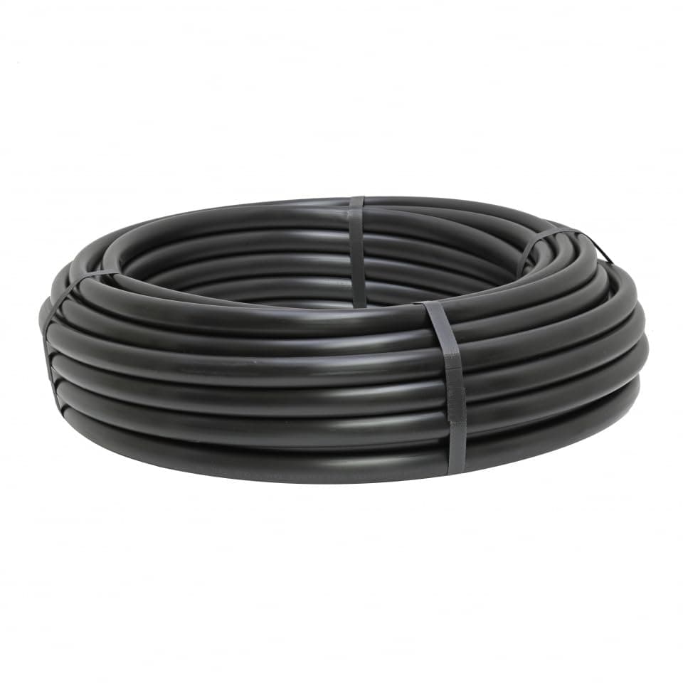 1/2 in. x 500 ft. Drip Irrigation Supply Tubing, for Irrigation Drippers,Drip Emitters, Irrigation Parts, and Drip Systems, Black Polyethylene