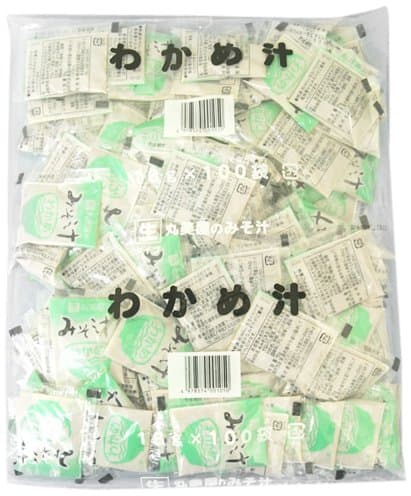 Marumiya miso soup seaweed 18gX100 wrapped