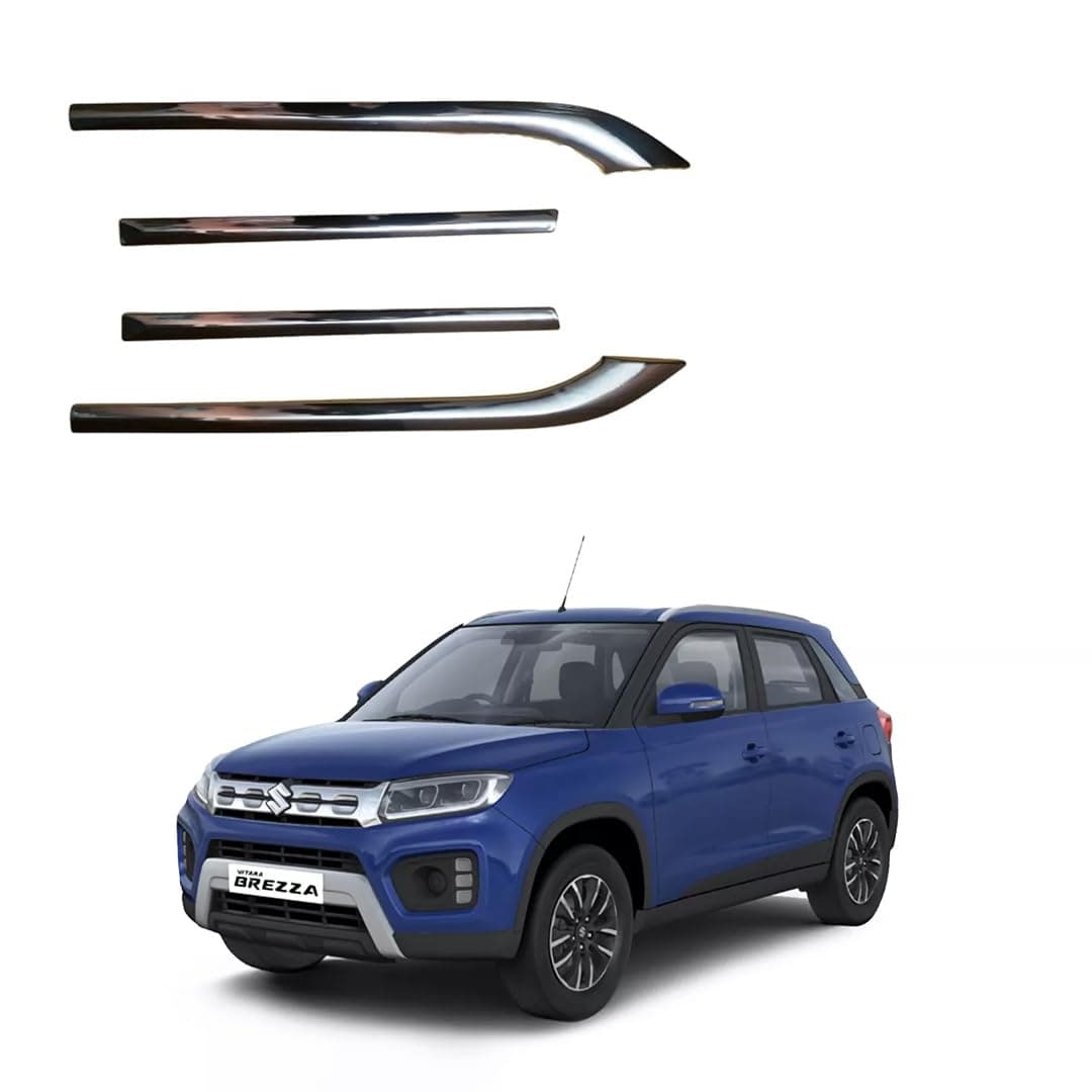 DriveStylish Car Door Body Side Beading/Molding/Cladding for Maruti Suzuki Vitara Brezza Set of 4