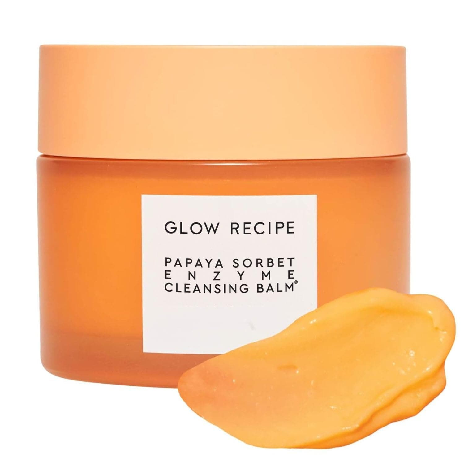 Papaya Enzyme Cleansing Balm, Korean Double Cleanse First Cleanser, Makeup Remover + Cleansing Oil Balm, Gentle Exfoliating Face Cleanser, Hydrating (3.38 oz)