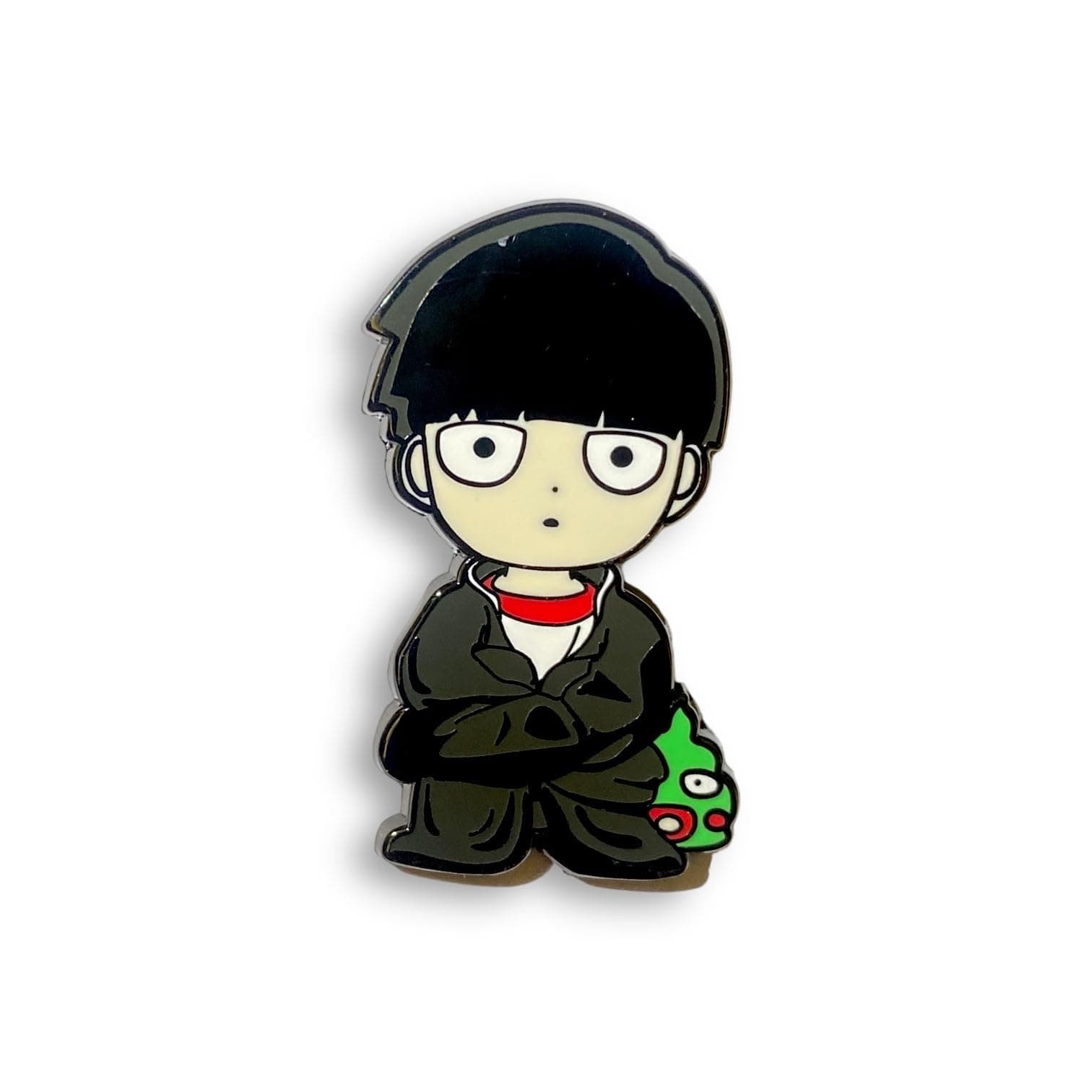 Mob Psycho 100 Enamel Pins - Shigeo Kageyama & Mob Designs